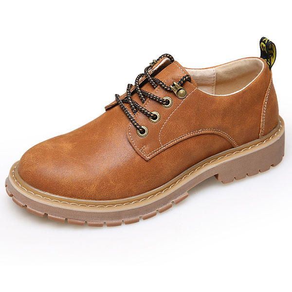 Heren Ademend Leren Outdoor Klimmen Oxfords Schoenen