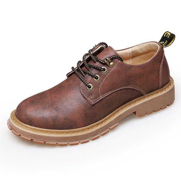 Heren Ademend Leren Outdoor Klimmen Oxfords Schoenen