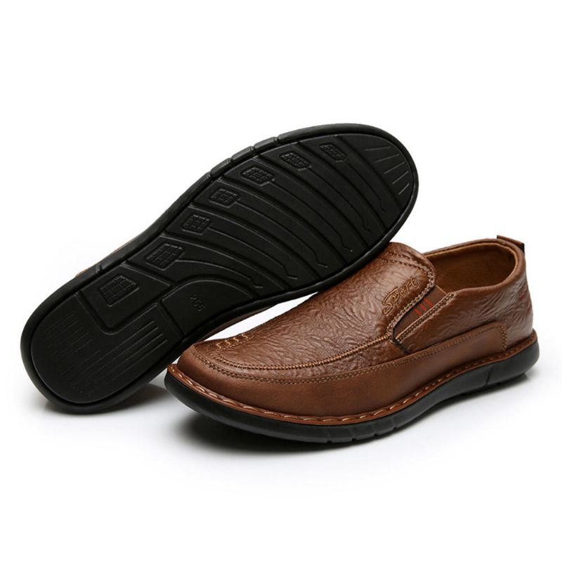 Heren Antislip Instap Elastische Band Zachte Zool Causale Dagelijkse Oxfords