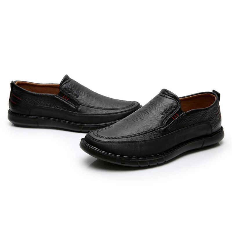 Heren Antislip Instap Elastische Band Zachte Zool Causale Dagelijkse Oxfords