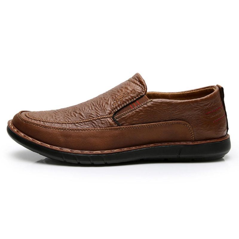 Heren Antislip Instap Elastische Band Zachte Zool Causale Dagelijkse Oxfords