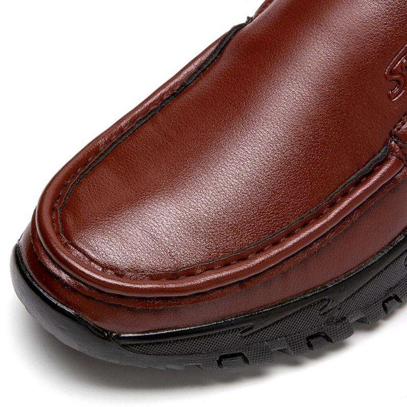 Heren Antislip Schoenen Met Ronde Kop En Zachte Zool