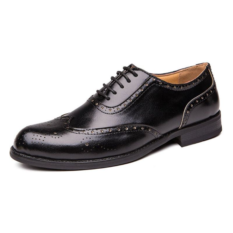 Heren Brogue Gesneden Formele Kleding Schoen Casual Zakelijke Oxfords