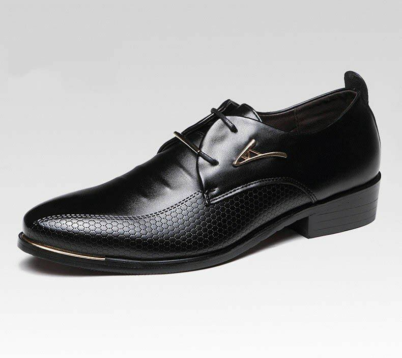 Heren Business Jurk Formele Oxfords Leren Loafers Platte Veterschoenen Casual Schoenen