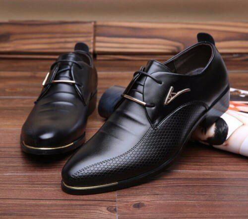 Heren Business Jurk Formele Oxfords Leren Loafers Platte Veterschoenen Casual Schoenen