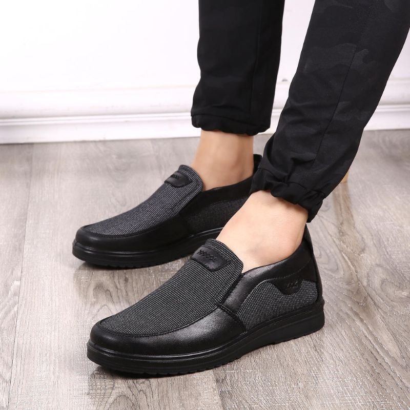 Heren Casual Dagelijks Microfiber Jurk Schoenen Zakelijke Oxfords