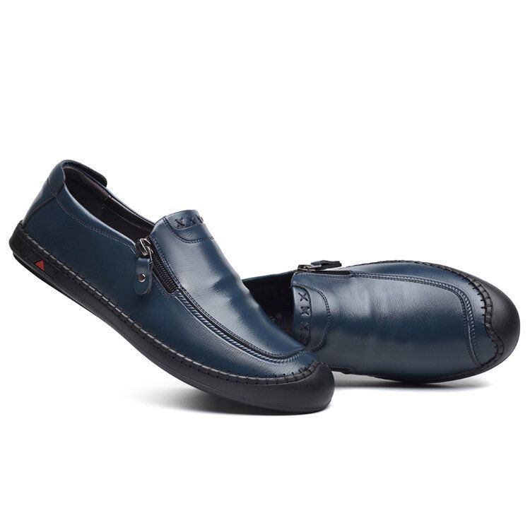 Heren Casual Zakelijke Schoenen Zacht Comfortabel Leer Oxfords