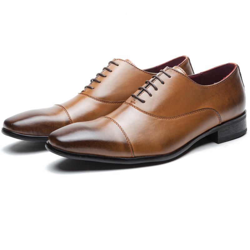 Heren Formele Kleding Schoenen Casual Zakelijke Lederen Oxfords