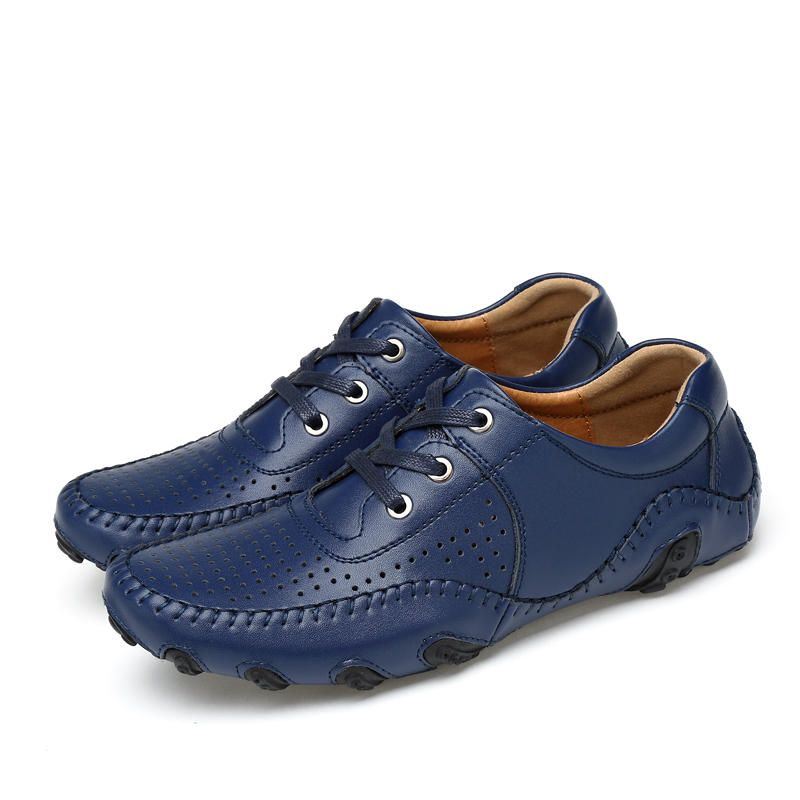 Heren Koeienhuid Antislip Casual Oxfords