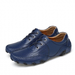 Heren Koeienhuid Antislip Casual Oxfords