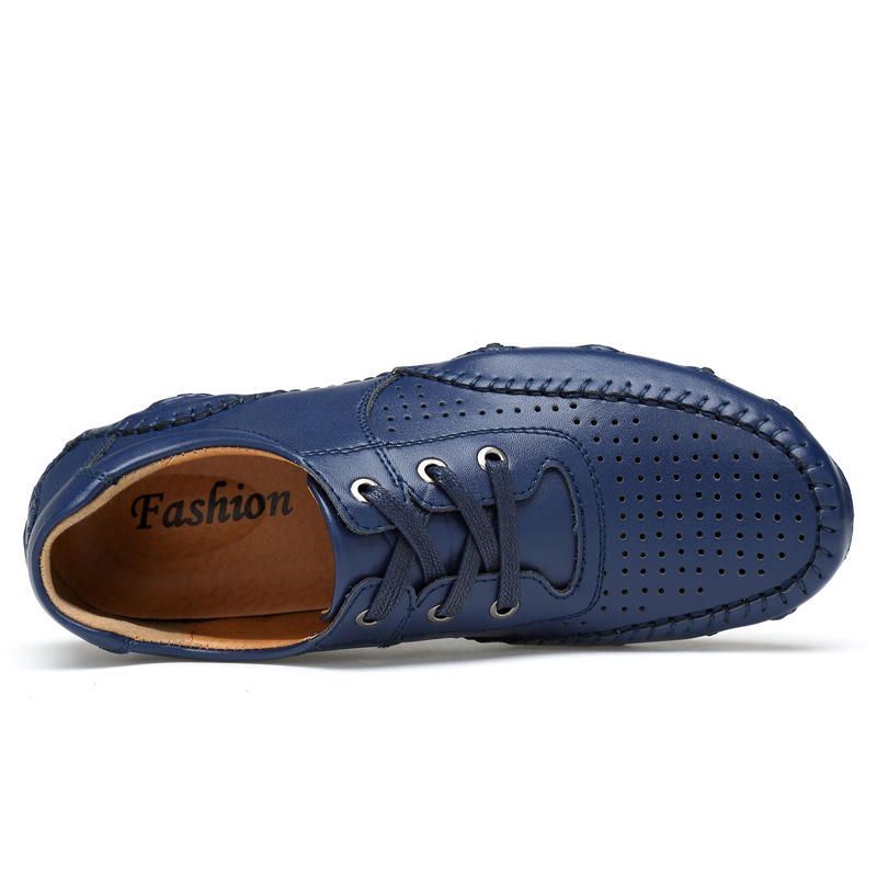 Heren Koeienhuid Antislip Casual Oxfords