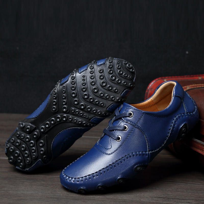 Heren Koeienhuid Antislip Casual Zakelijke Oxfords