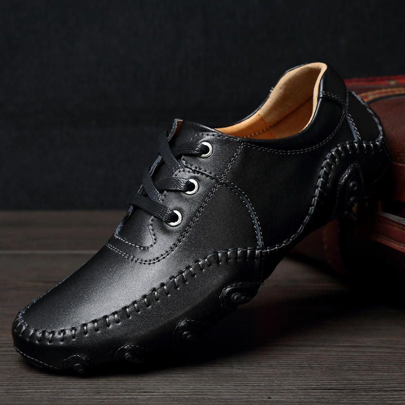 Heren Koeienhuid Antislip Casual Zakelijke Oxfords