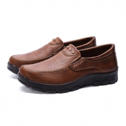 Heren Lichtgewicht Echt Leer Business Casual Soft Sole Oxfords