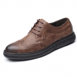 Heren Microfiber Casual Zakelijke Oxfords