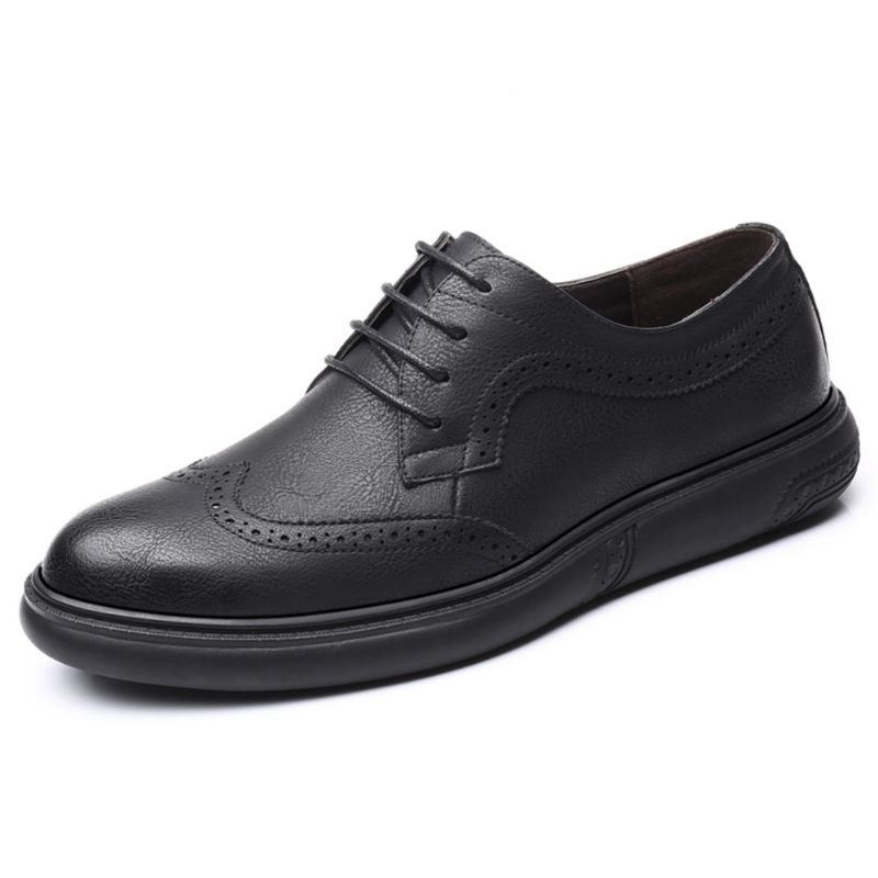 Heren Microfiber Casual Zakelijke Oxfords