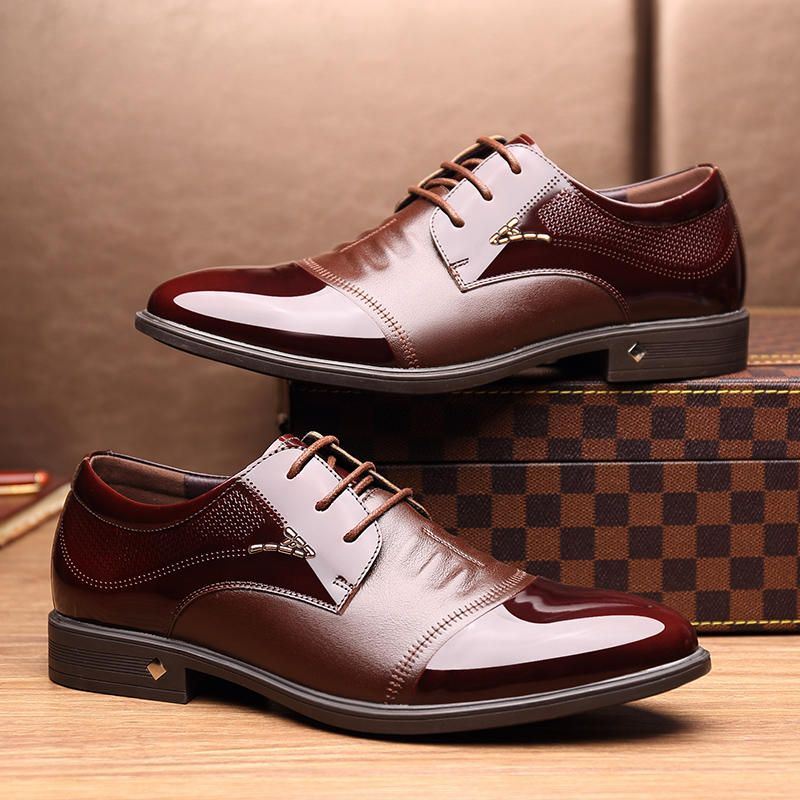 Heren Microfiber Formele Kleding Schoenen Zakelijke Oxfords