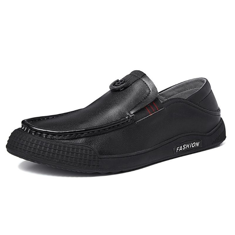 Heren Pure Color Casual Soft Driving Loafers