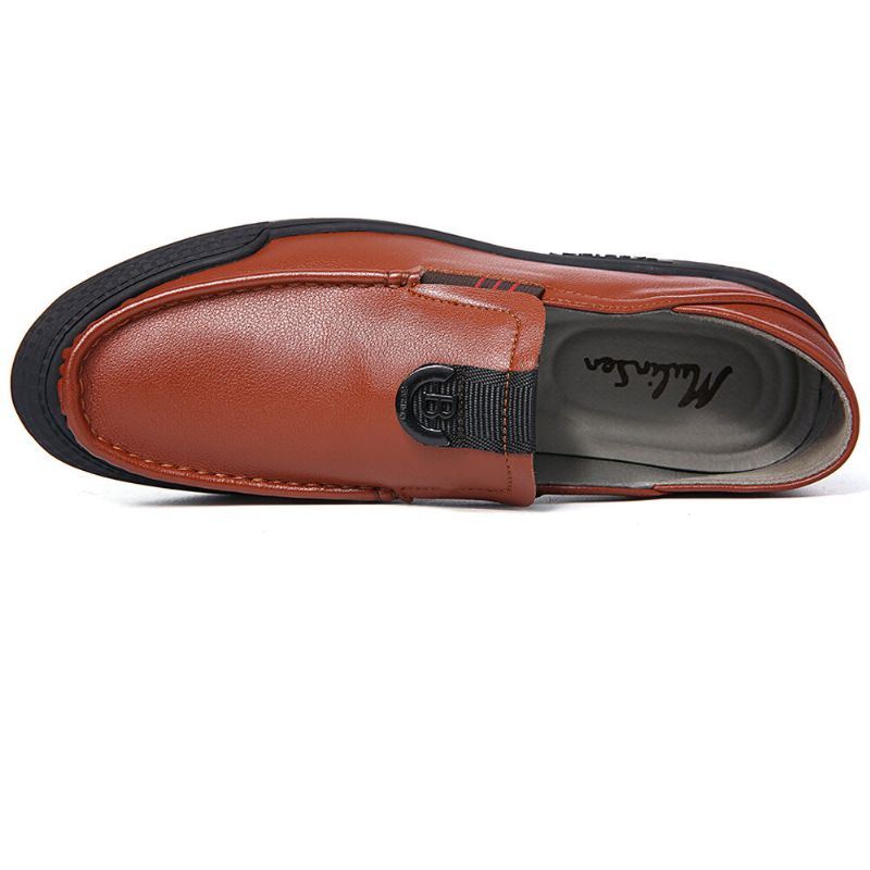 Heren Pure Color Casual Soft Driving Loafers