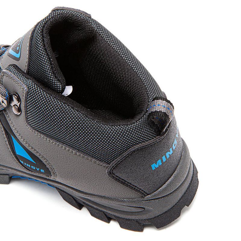 Heren Ademend Antislip Slijtvast Herfst Winter Plus Fluwelen Outdoor Sport Wandelschoenen