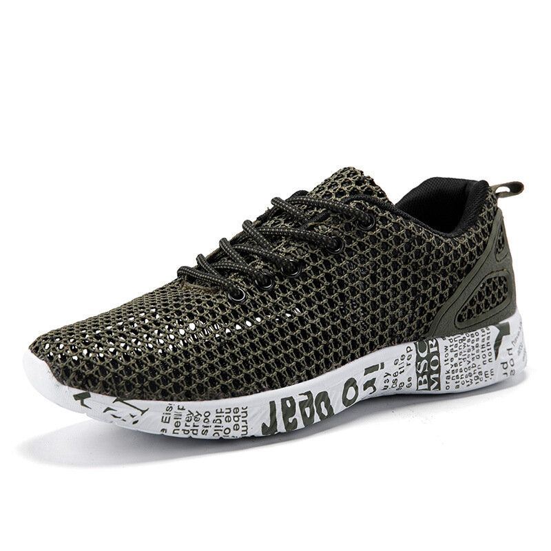 Heren Ademend Elastisch Mesh Casual Soft Outdoor Running Sneakers