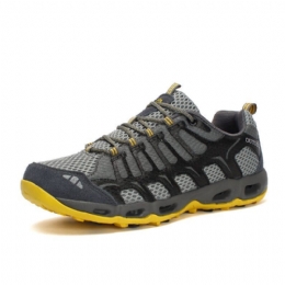 Heren Ademende Outdoor Lace Up Casual Sport Wandelschoenen