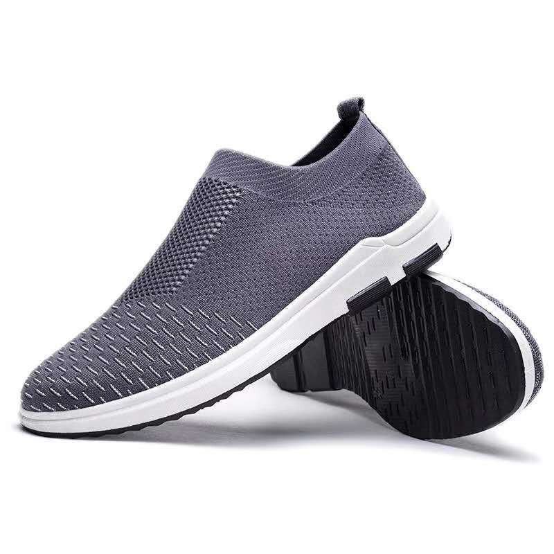 Heren Ademende Stof Zachte Zool Comfortabel Lichtgewicht Sport Casual Oude Peking Schoenen