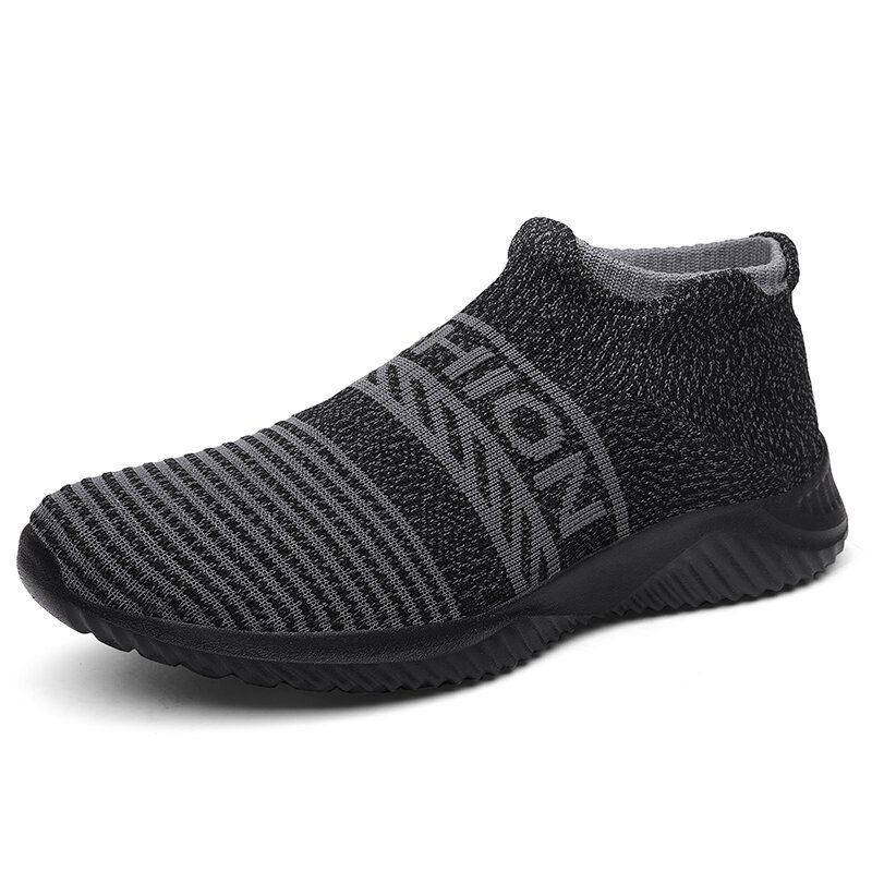 Heren Ademende Stof Zachte Zool Korte Comfortabele Sport Casual Loopschoenen