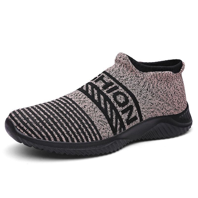 Heren Ademende Stof Zachte Zool Korte Comfortabele Sport Casual Loopschoenen