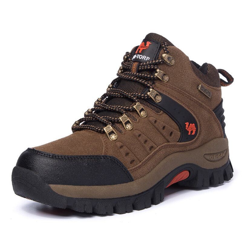 Heren Ademende Suède Zachte Zool Antislip Comfy Outdoor Casual Klimschoenen