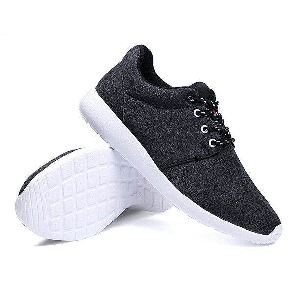 Heren Ademende Zachte Zool Antislip Gedempte Comfortabele Sport Casual Wandelschoenen