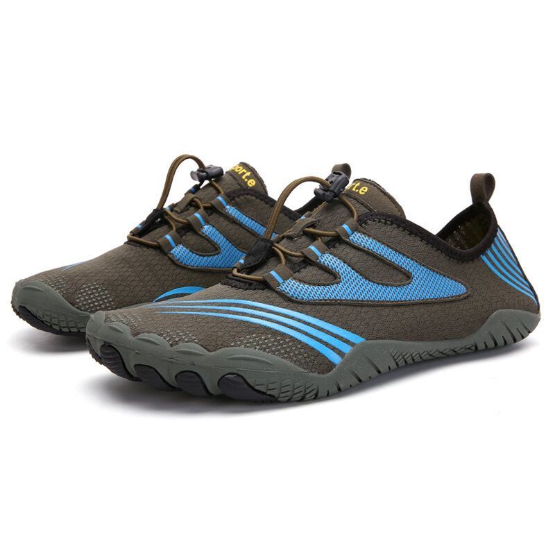 Heren Ademende Zachte Zool Antislip Lichtgewicht Comfortabele Outdoor Casual Sportschoenen