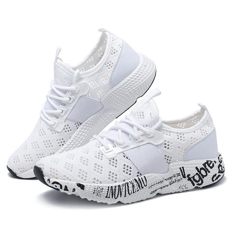 Heren Big Size Fashion Soft Mesh Ademende Sport Sneakers