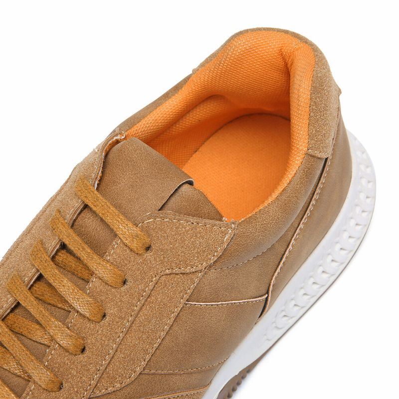 Heren Buitensporten Microfiber Leer Comfortabele Antislip Casual Sneakers