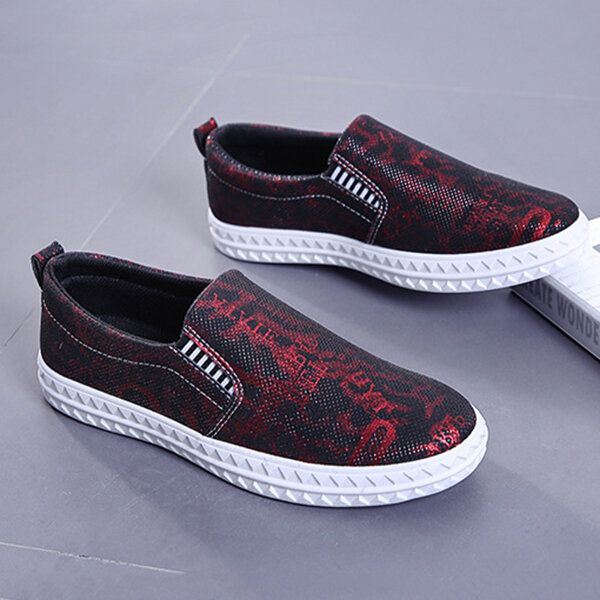 Heren Canvas Ademende Zachte Zool Antislip Sport Casual Court Shoes