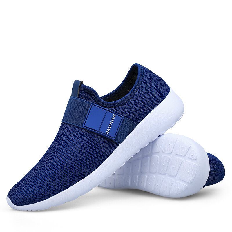 Heren Casual Mesh Sneakers Ademende Lichtgewicht Sneakers