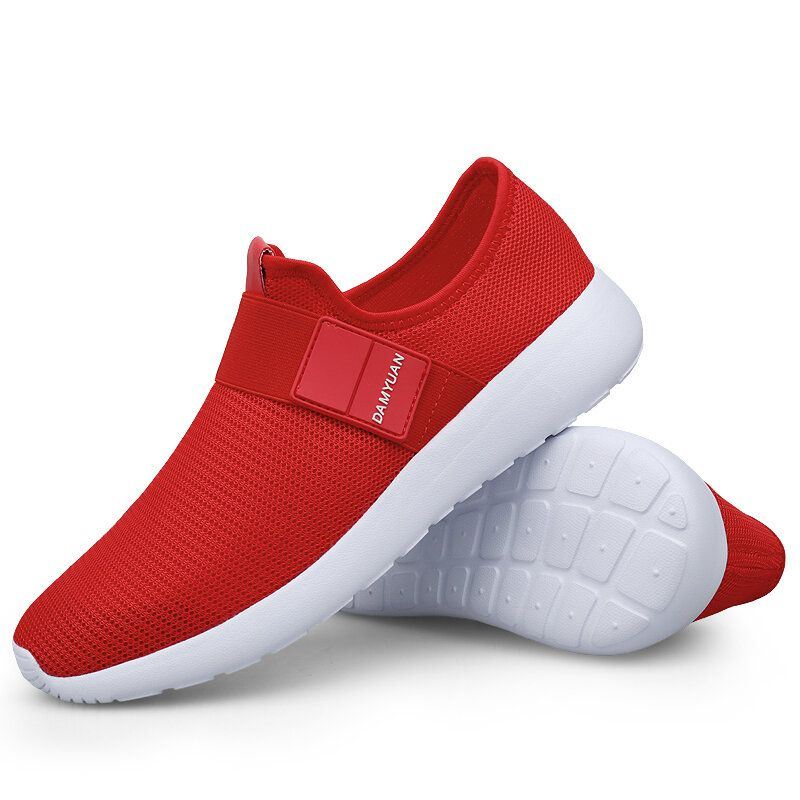 Heren Casual Mesh Sneakers Ademende Lichtgewicht Sneakers