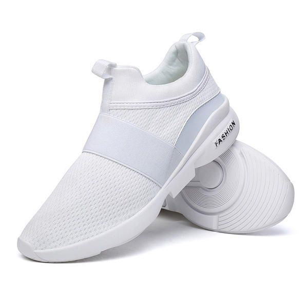 Heren Comfortabele Enkel Kussen Slip Op Sport Sneakers