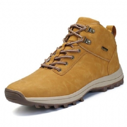 Heren Comfortabele Wandelschoenen Met Hoge Top