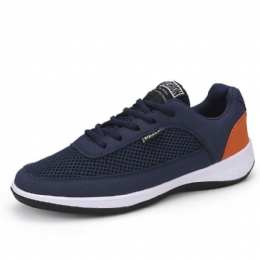 Heren Die Mesh Stof Splitsen Comfortabele Ademende Antislip Casual Hardloopschoenen