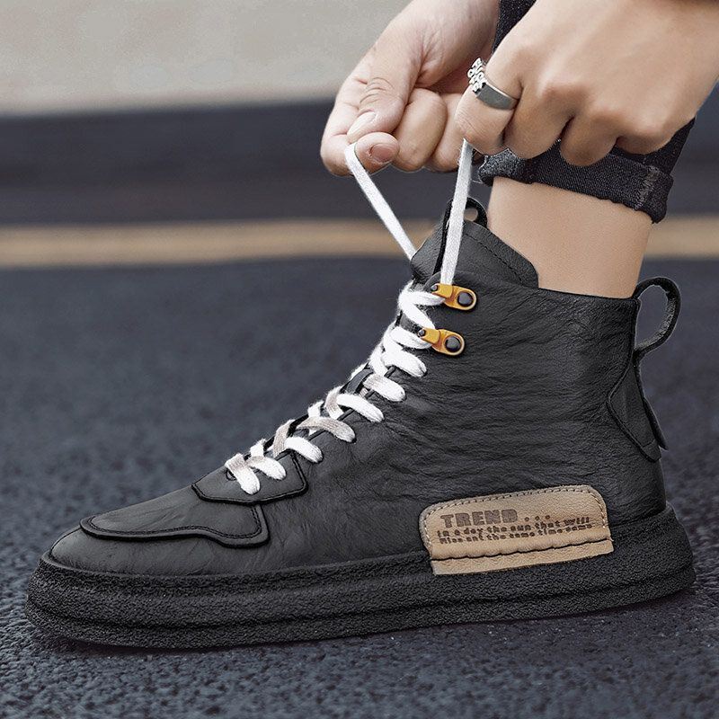 Heren High Top Waterproof Non-slip Comfy Casual Sneakers