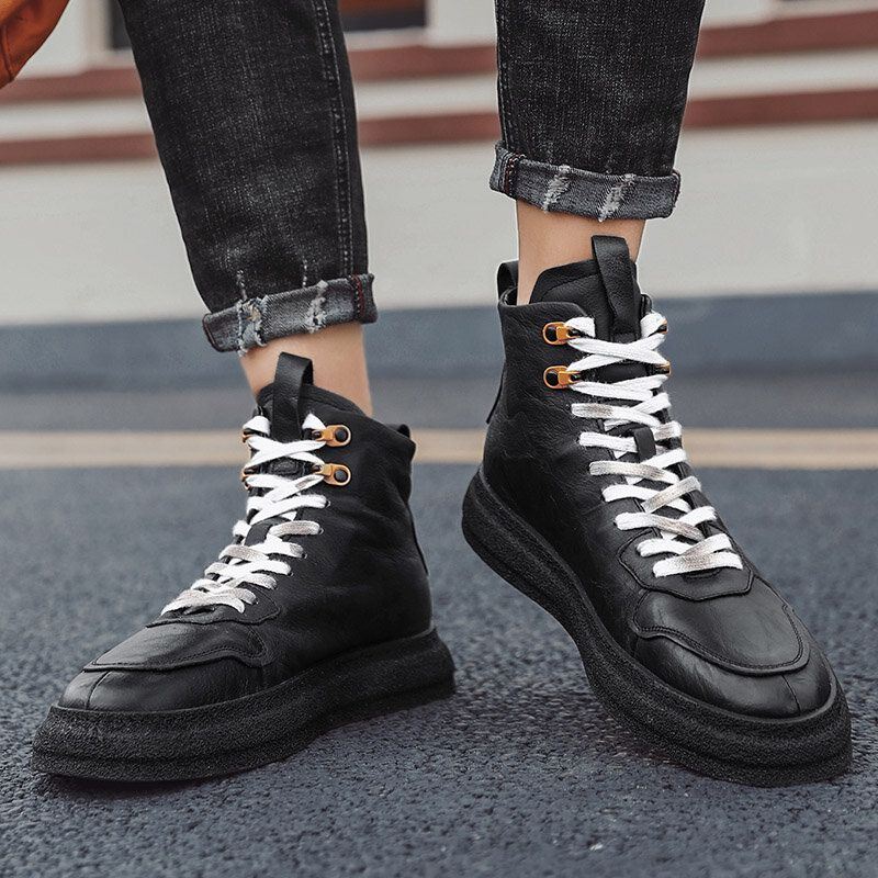 Heren High Top Waterproof Non-slip Comfy Casual Sneakers