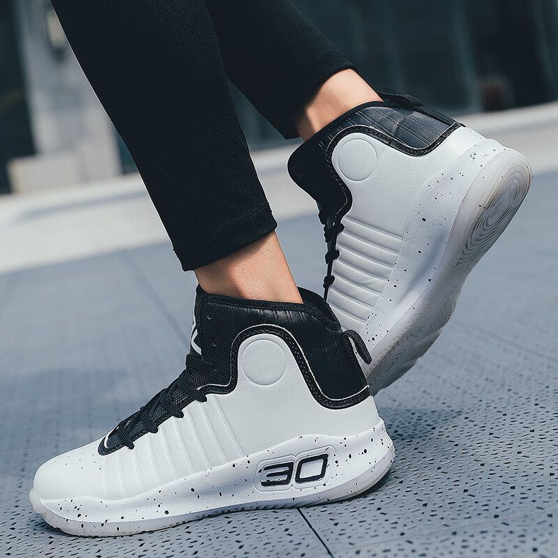 Heren Hoge Top Wearable Ademende Casual Sport Basketbal Sneakers