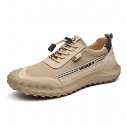 Heren Koeienhuid Teen Beschermd Ademend Antislip Outdoor Wandelschoenen