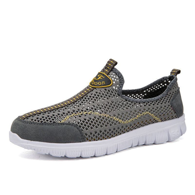 Heren Mesh Ademend Antislip Comfortabele Sport Casual Wandelschoenen