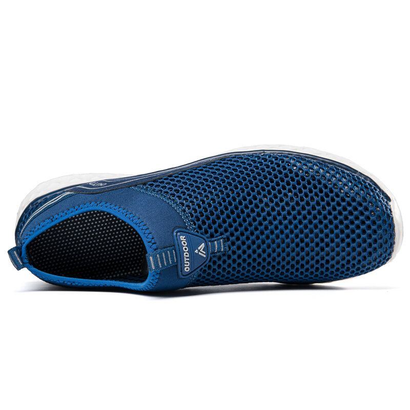 Heren Mesh Ademend Antislip Lichtgewicht Comfortabel Slip-on Outdoor Casual Waadschoenen