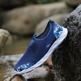 Heren Mesh Ademend Antislip Lichtgewicht Comfortabel Sport Casual Outdoorschoenen