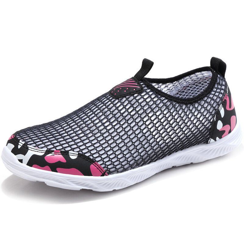 Heren Mesh Ademend Antislip Lichtgewicht Comfortabel Sport Casual Outdoorschoenen