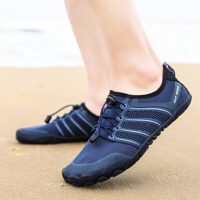 Heren Mesh Ademend Lichtgewicht Antislip Outdoor Waden Casual Sportschoenen