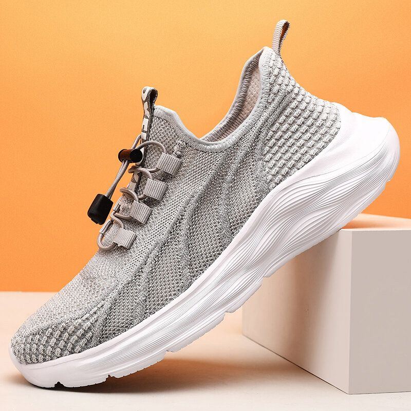 Heren Mesh Ademend Lichtgewicht Casual Hardloopschoenen